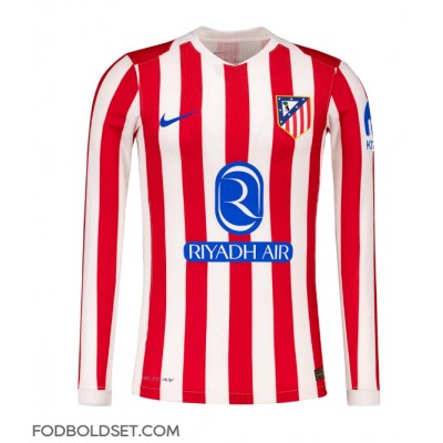 Atletico Madrid Hjemmebanetrøje 2025-26 Langærmet Atletico Madrid Hjemmebanetrøje 2025-26 Langærmet